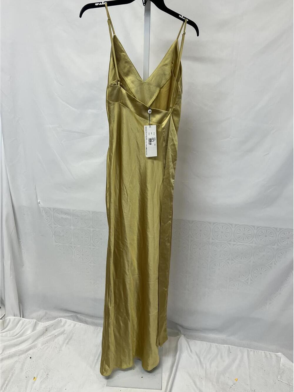 SNDYS Spain Maxi Dress in Gold - Picture 7 of 9
